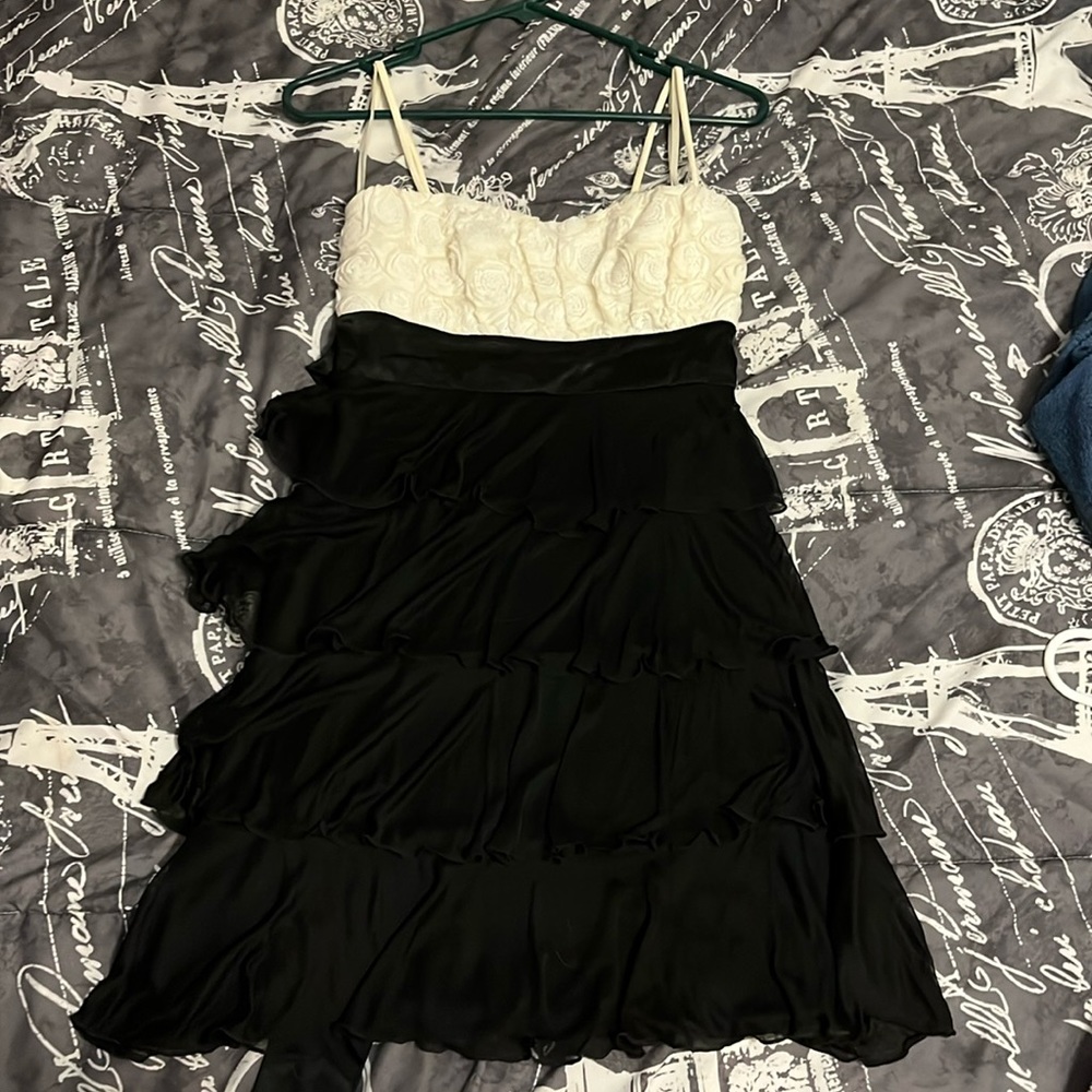 Black and White Dress